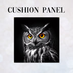 CUSHION Panel Owl Photo Portrait CP-951