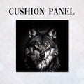 CUSHION Panel Wolf Photo Portrait CP-952