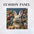 CUSHION Panel Floral Bunny CP-956