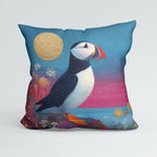 CUSHION Panel Sunset Puffin CP-976