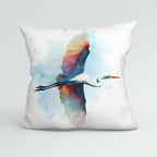 CUSHION Panel Watercolour Storks CP-984