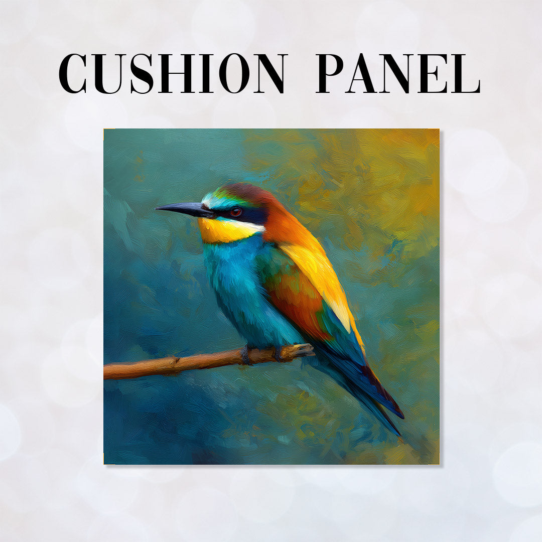 CUSHION Panel Bee Eater Bird CP-1066