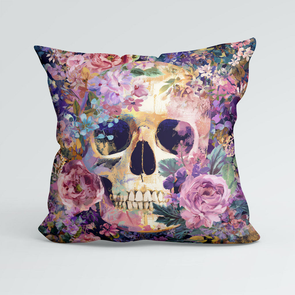 CUSHION Panel Eternal Bloom Skull CP-997