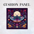 CUSHION Panel Lunar Moth Garden CP-999