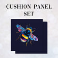 CUSHION Panel SET Colourful Bumble Bee CS-1031-SET