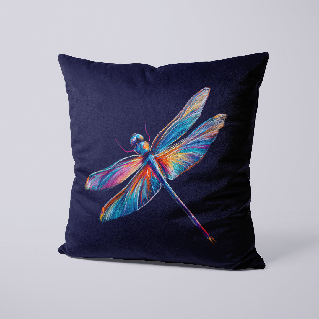 CUSHION Panel SET Colourful Dragonfly CS-1033-SET