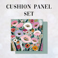 CUSHION Panel SET Spring Floral CS-1037-SET