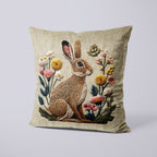 CUSHION Panel SET Hare on Linen CS-1062-SET