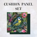 CUSHION Panel SET Blue Tit CS-1073-SET