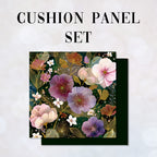 CUSHION Panel SET Botanical Bloom CS-1075-SET