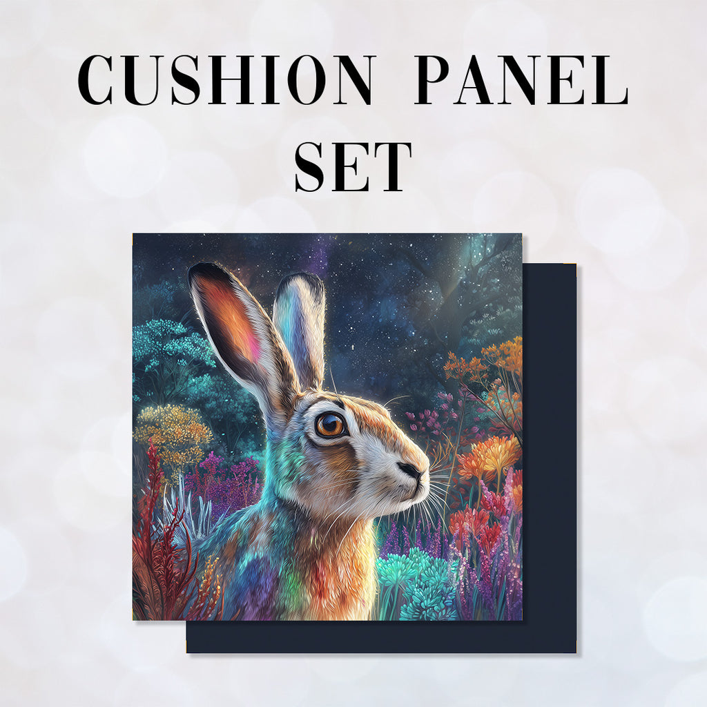 CUSHION Panel SET Colourful Hare CS-1080-SET