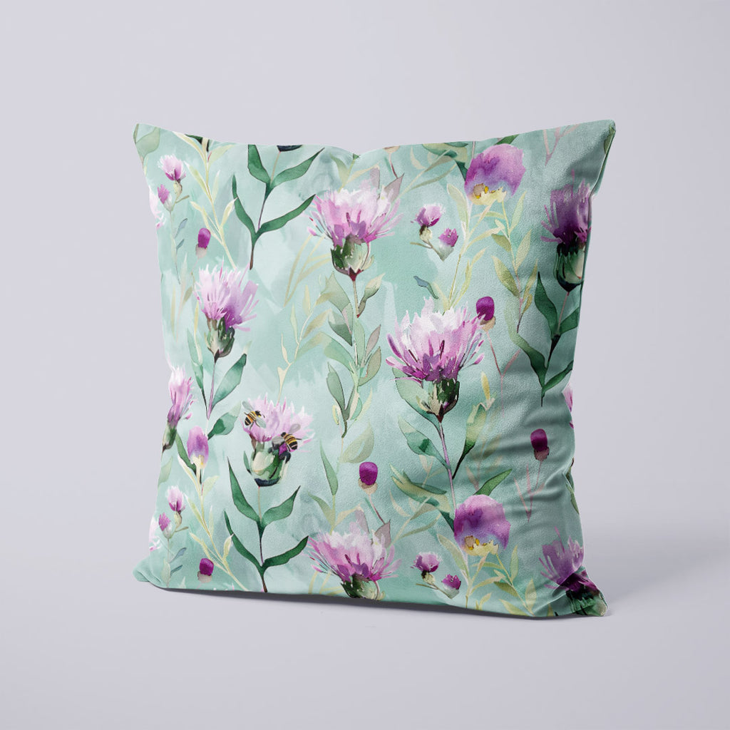 CUSHION Panel SET Thistles and Bees CS-12-SET