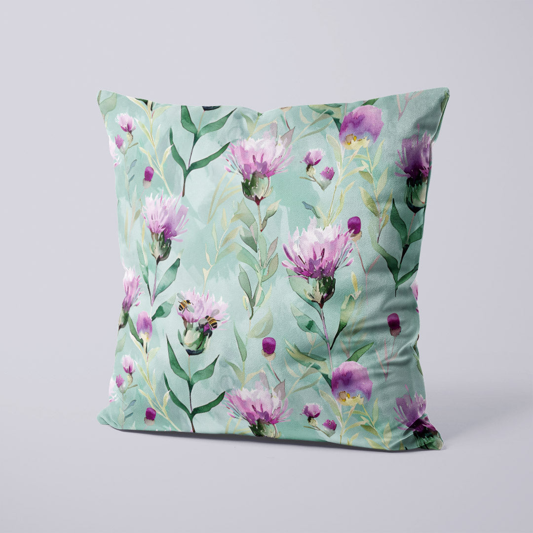 CUSHION Panel SET Thistles and Bees CS-12-SET