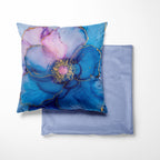 CUSHION Panel SET Abstract Ink Flowers 3 CS-154-SET