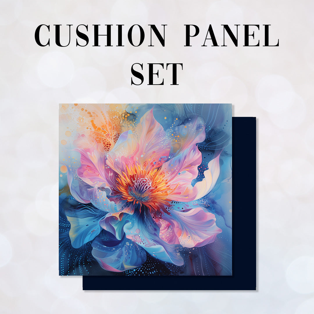 CUSHION Panel SET Fantasia Inflorescence CS-182-SET