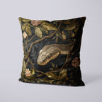 CUSHION Panel SET Faux Embroidery Snake CS-187-SET