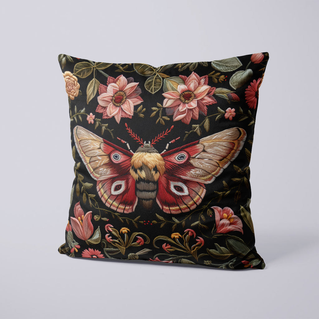 CUSHION Panel SET Floral Moth CS-194-SET