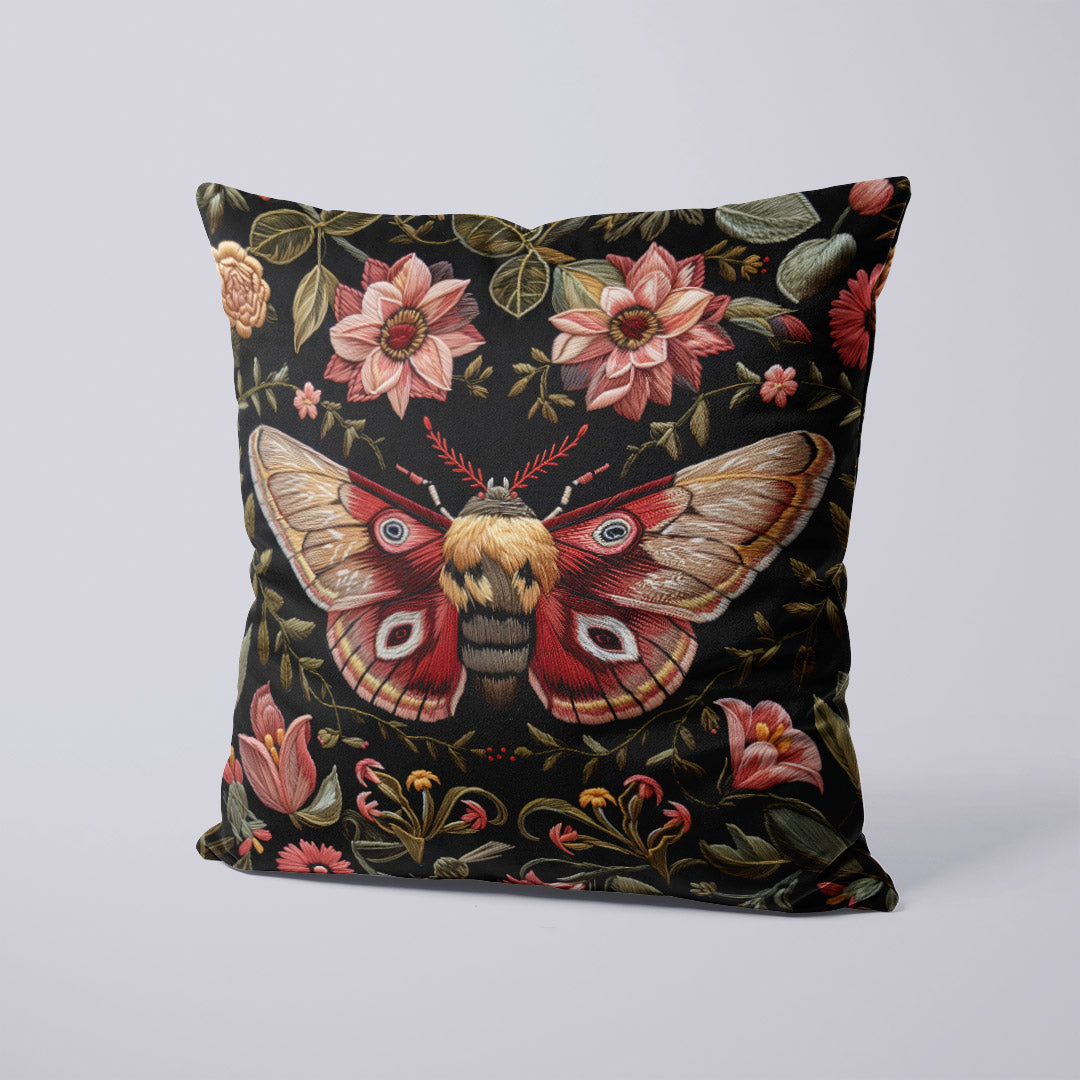 CUSHION Panel SET Floral Moth CS-194-SET