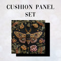 CUSHION Panel SET Garden Moth CS-199-SET