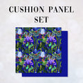 CUSHION Panel SET Garden of Eden Blue CS-2-SET