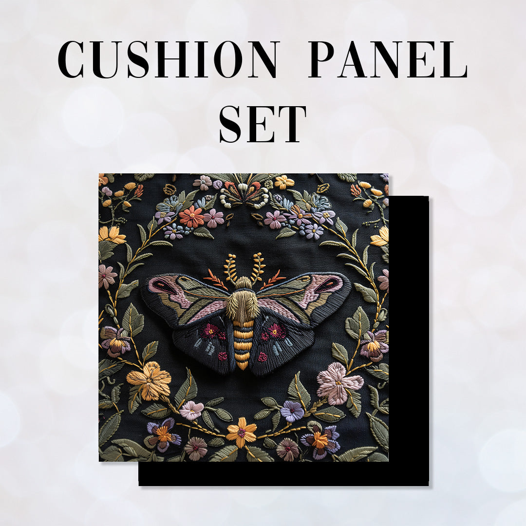 CUSHION Panel SET Spring Whisper Moth CS-200-SET