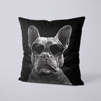 CUSHION Panel SET Chic Bulldog CS-259-SET