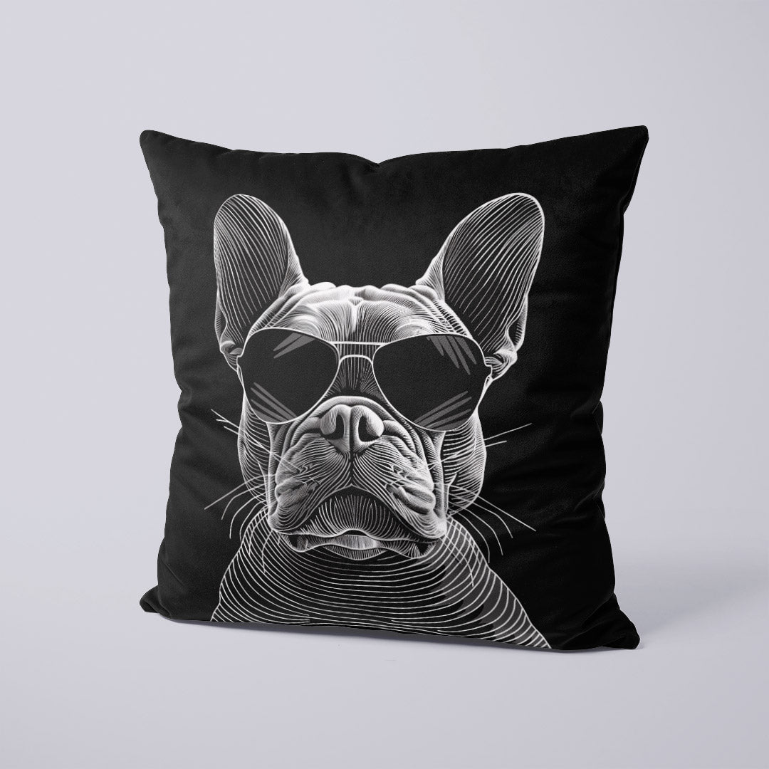 CUSHION Panel SET Chic Bulldog CS-259-SET