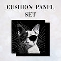 CUSHION Panel SET Chic Cat CS-260-SET
