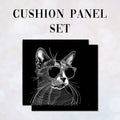 CUSHION Panel SET Chic Cat CS-261-SET