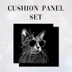 CUSHION Panel SET Chic Cat CS-261-SET