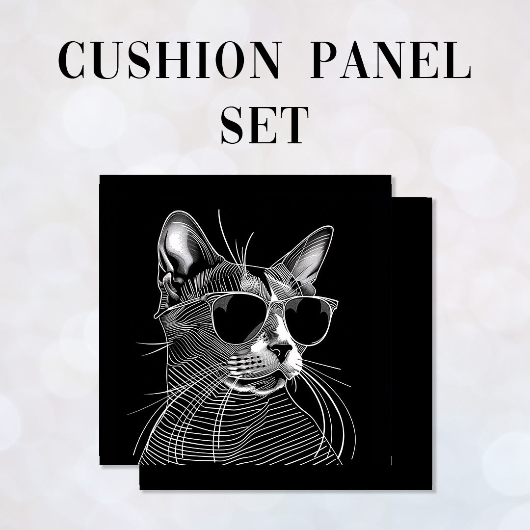 CUSHION Panel SET Chic Cat CS-261-SET
