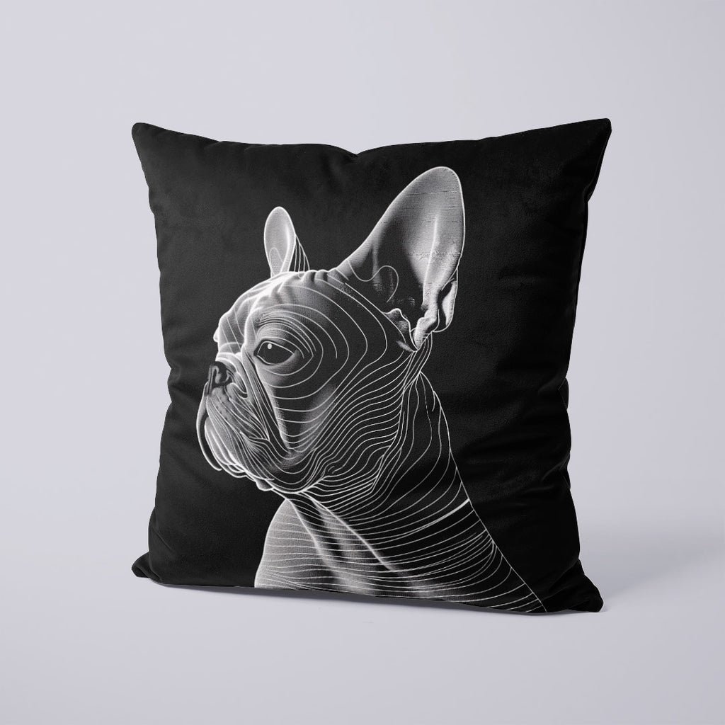 CUSHION Panel SET Chic French Bulldog CS-262-SET