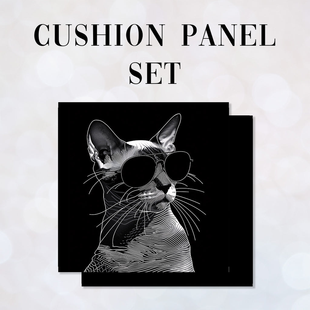 CUSHION Panel SET Chic Cat CS-264-SET
