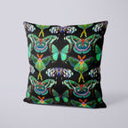 CUSHION Panel SET Garden of Eden Butterfly Black CS-3-SET