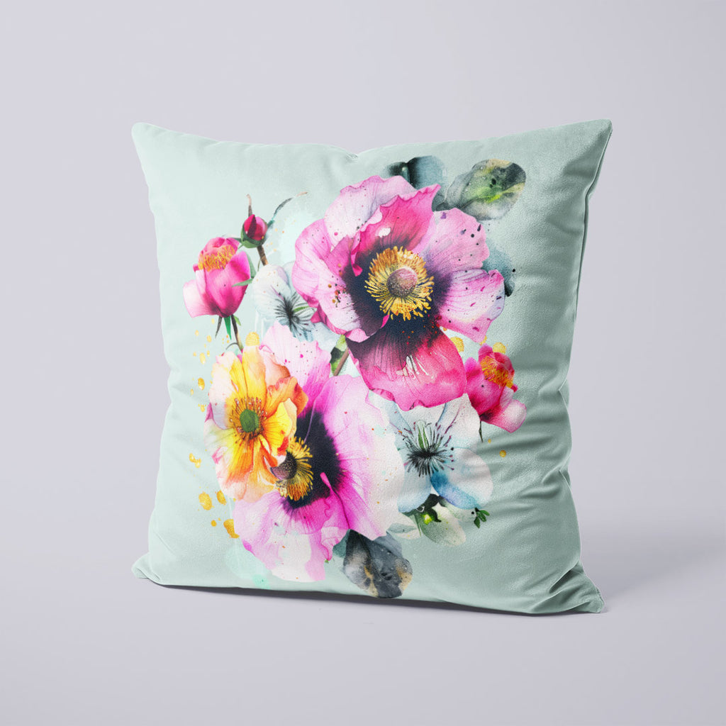 CUSHION Panel SET Shabby Chic Flowers CS-348-SET