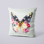 CUSHION Panel SET Shabby Chic Floral Butterfly CS-352-SET