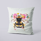 CUSHION Panel SET Shabby Chic Floral Bee CS-356-SET