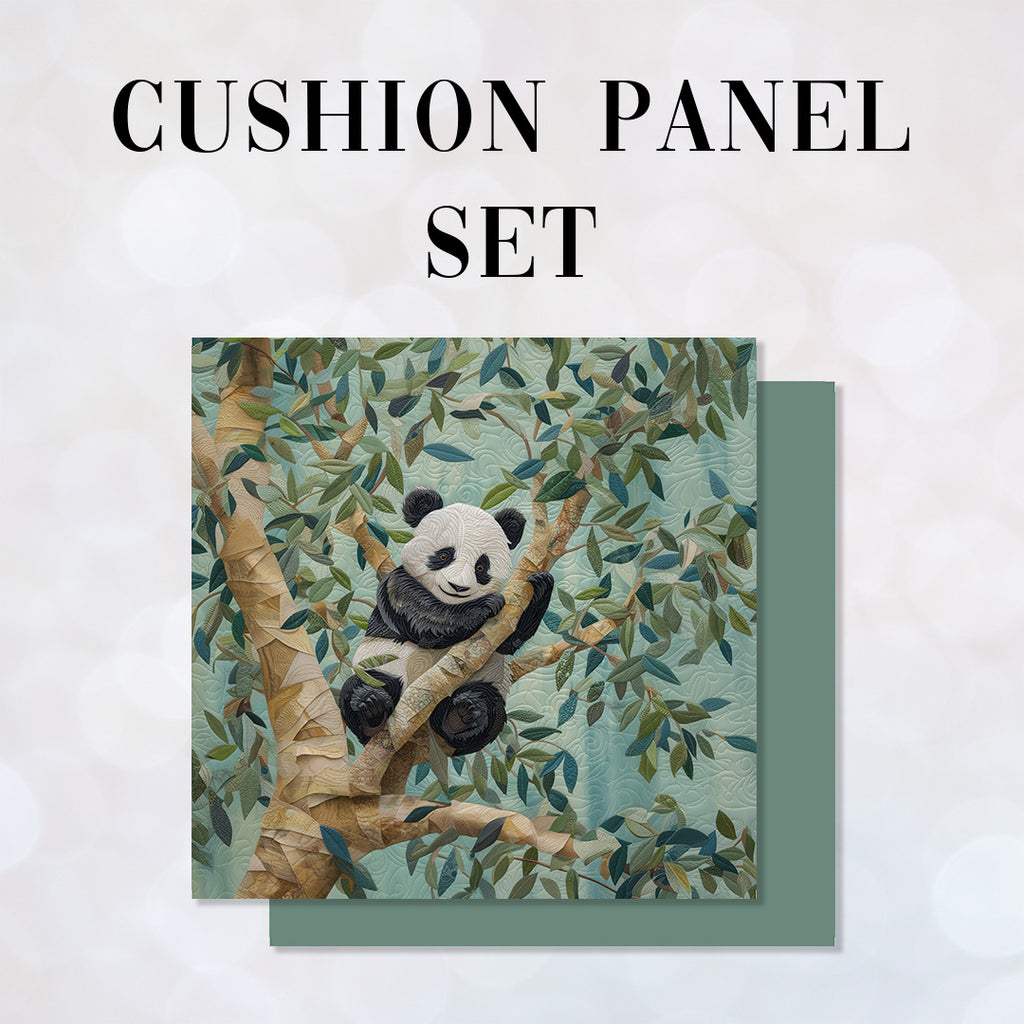 CUSHION Panel SET Eucalypus Panda CS-369-SET