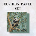 CUSHION Panel SET Eucalypus Panda CS-369-SET