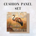 CUSHION Panel SET Quilted  Emu CS-372-SET