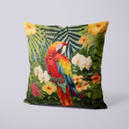CUSHION Panel SET Macaw Parrot CS-374-SET