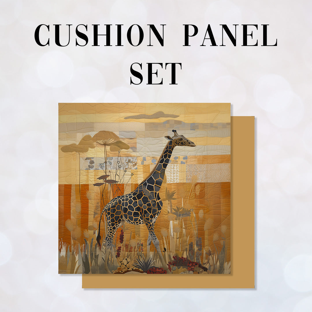 CUSHION Panel SET Giraffe CS-376-SET