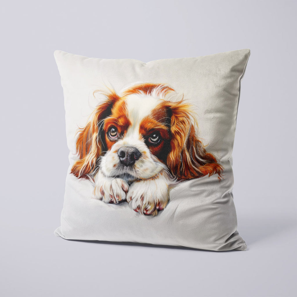 CUSHION Panel SET Blenheim Cavalier Spaniel CS-405-SET
