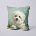 CUSHION Panel SET Maltease Dog CS-408-SET