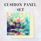 CUSHION Panel SET Water Lilly CS-492