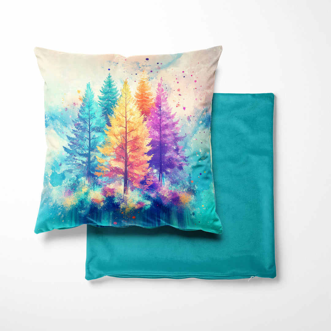 CUSHION Panel SET Watercolour Forest CS-494