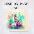 CUSHION Panel SET Beautiful Wolf CS-497