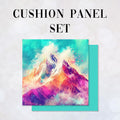 CUSHION Panel SET Mountains CS-498