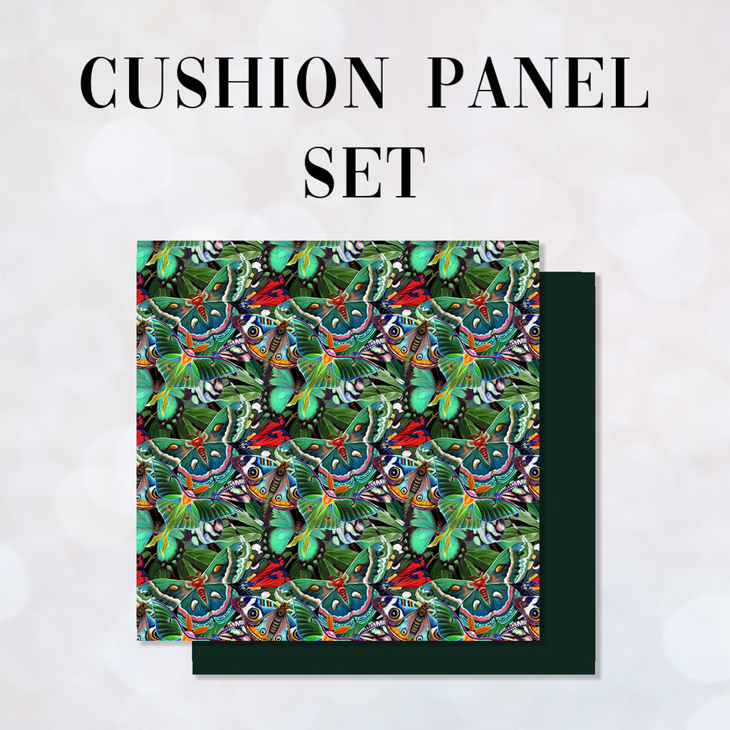 CUSHION Panel SET Garden of Eden Butterfly Mosaic CS-5-SET