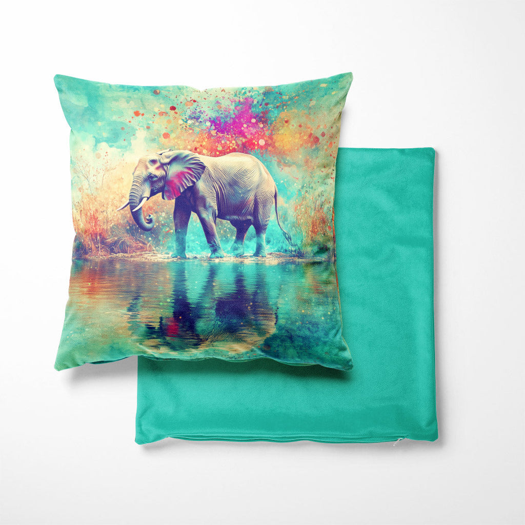 CUSHION Panel SET Watercolour Elephant CS-507